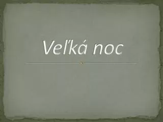 ve k noc
