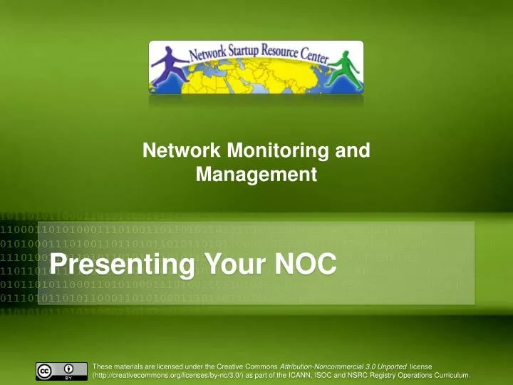 network monitoring and management