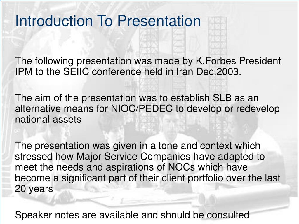 Presentaton Introduction PPT - Introduction To Presentation PowerPoint Presentation, free ...