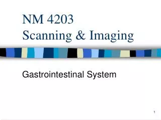 NM 4203 Scanning &amp; Imaging