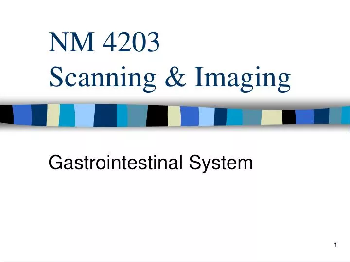 nm 4203 scanning imaging
