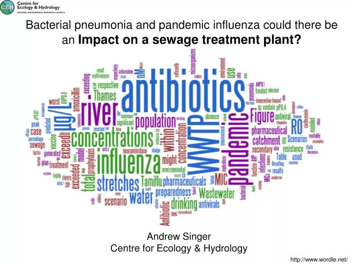 bacterial pneumonia and pandemic influenza could there be an impact on a sewage treatment plant