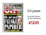 CV-jukset - slide 1