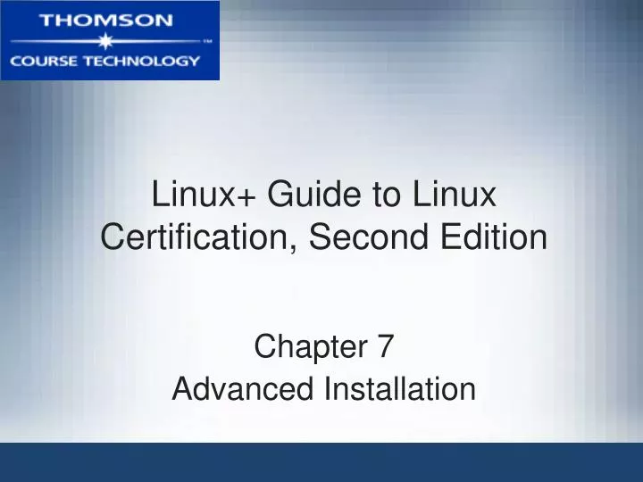 linux guide to linux certification second edition