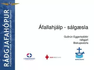 Áfallahjálp - sálgæsla