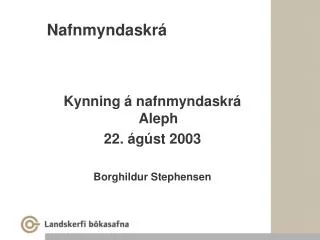 nafnmyndaskr