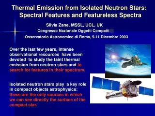 Thermal Emission from Isolated Neutron Stars: