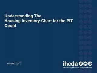 Understanding The Housing Inventory Chart for the PIT Count