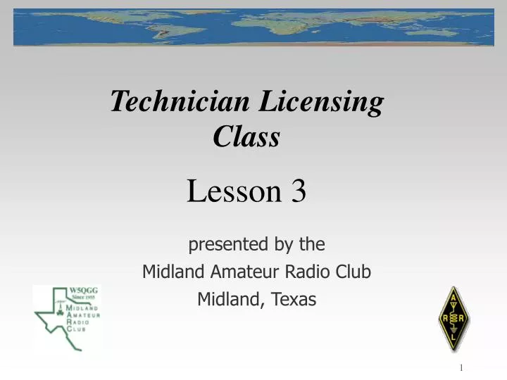 technician licensing class