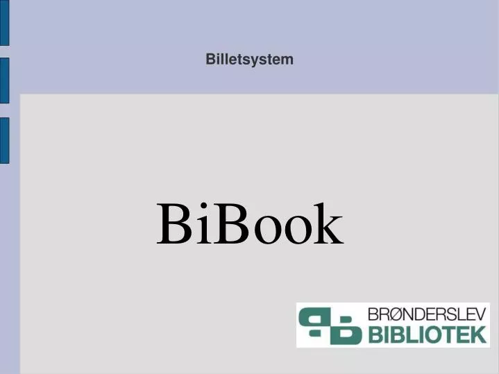 bibook
