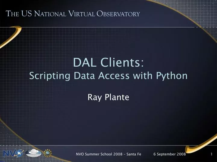 dal clients scripting data access with python