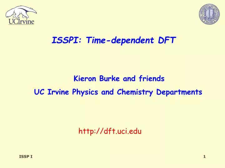 isspi time dependent dft
