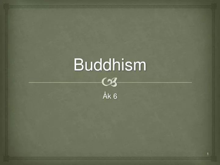 buddhism