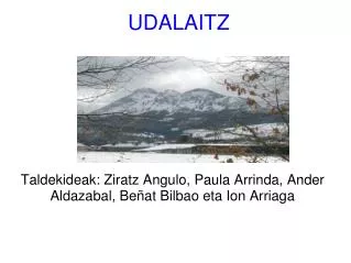 udalaitz