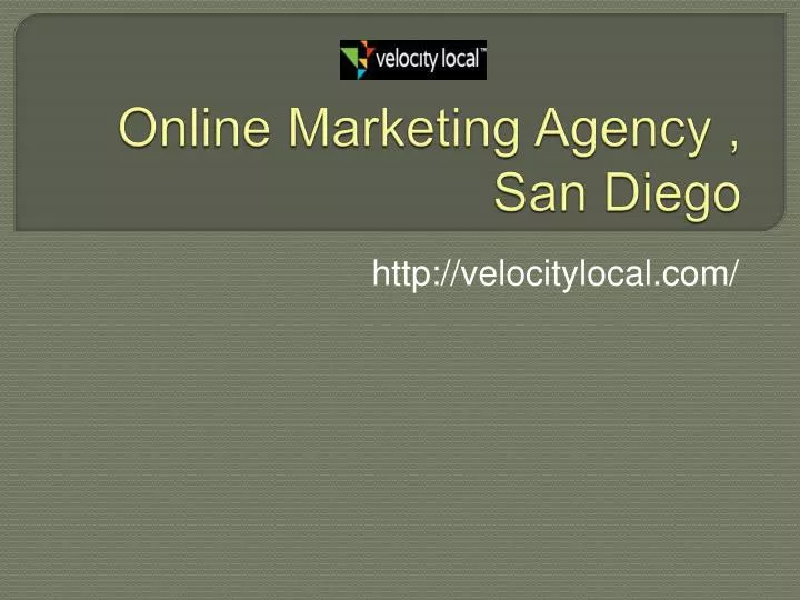 online marketing agency san diego