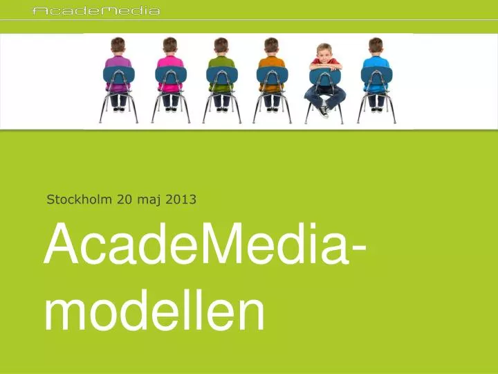 academedia modellen