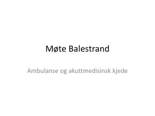 m te balestrand