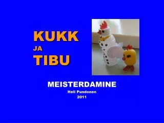 kukk ja tibu