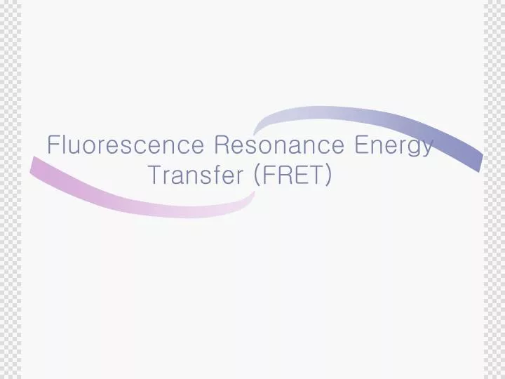 fluorescence resonance energy transfer fret