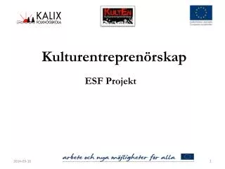kulturentrepren rskap