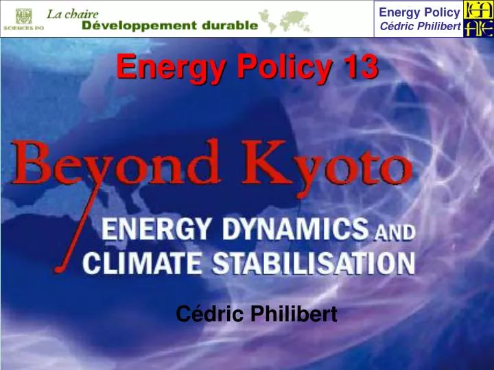 energy policy 13