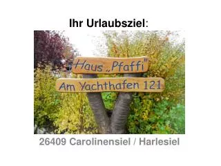 ihr urlaubsziel