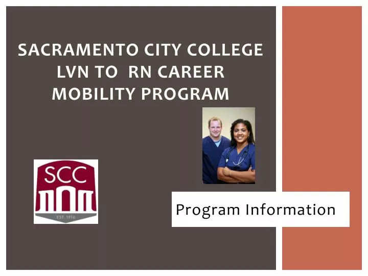 sacramento city college lvn to rn career mobility program