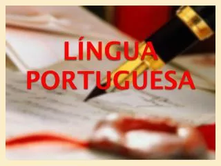 l ngua portuguesa