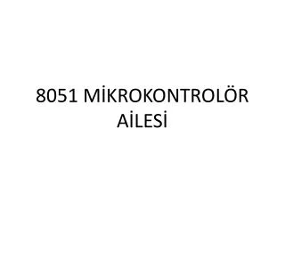 8051 m krokontrol r a les