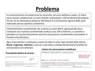 problema