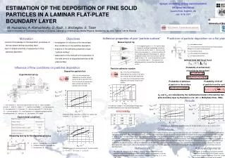 ESTIMATION OF THE DEPOSITION OF FINE SOLID PARTICLES IN A LAMINAR FLAT-PLATE BOUNDARY LAYER