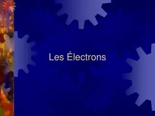 les lectrons