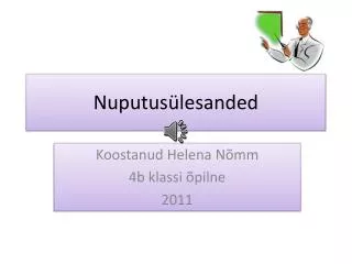 nuputus lesanded