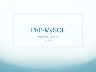 php mysql