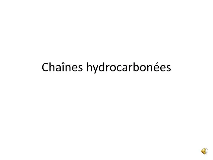 cha nes hydrocarbon es