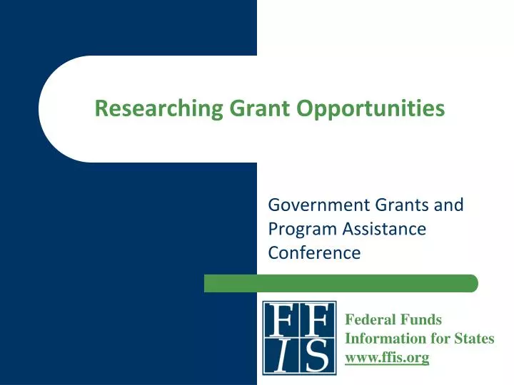 researching grant opportunities