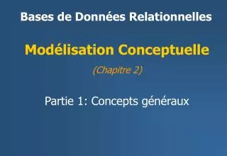 bases de donn es relationnelles