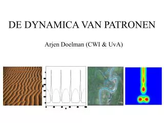 de dynamica van patronen