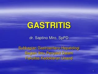 PPT - GASTRITIS PowerPoint Presentation, Free Download - ID:3100497