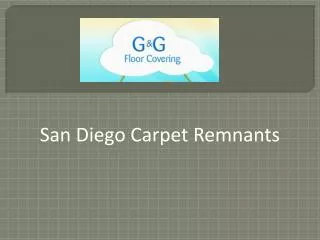 San Diego Carpet Remnants