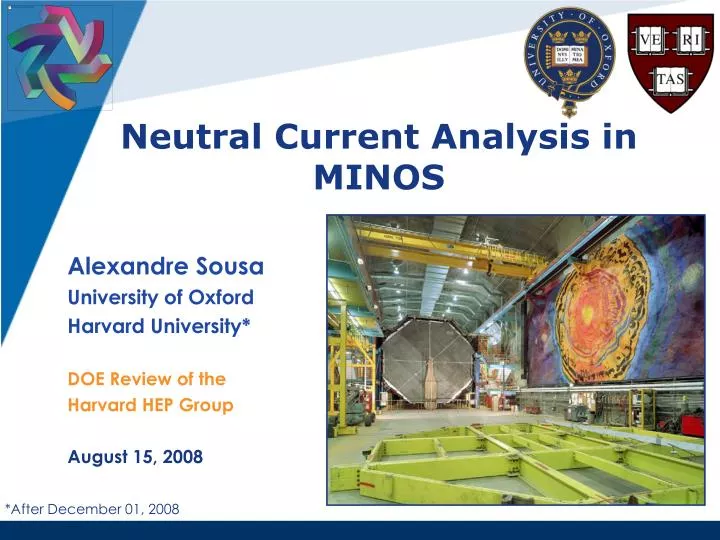 neutral current analysis in minos