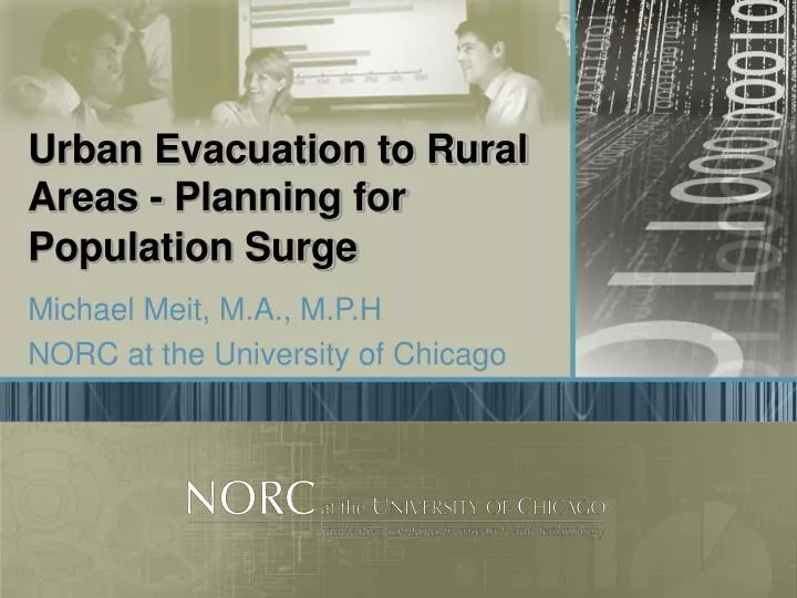 urban evacuation to rural areas planning for population surge