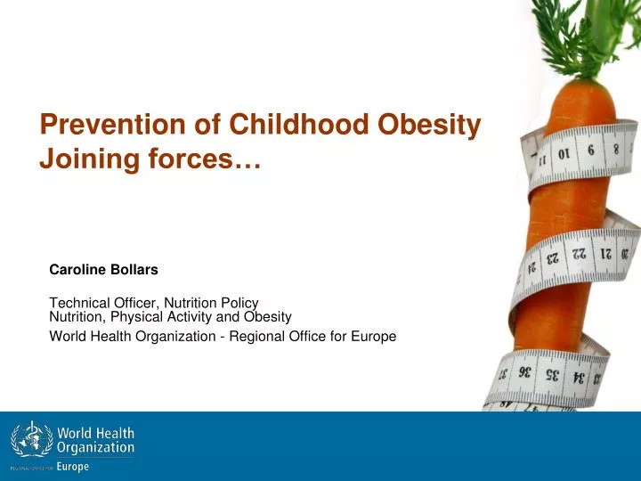 prevention of childhood obesity joining forces