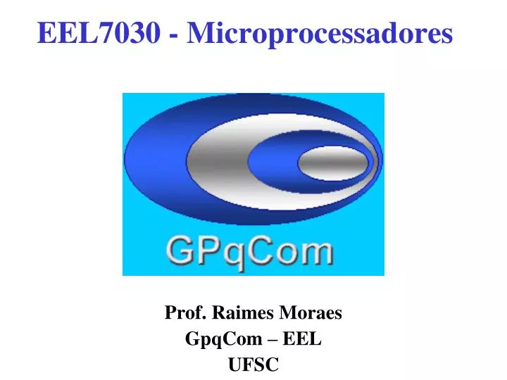 eel7030 microprocessadores