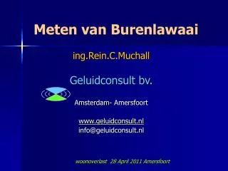 meten van burenlawaai