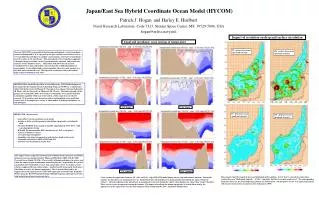Japan/East Sea Hybrid Coordinate Ocean Model (HYCOM)