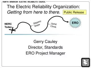 The Electric Reliability Organization: Getting from here to there.