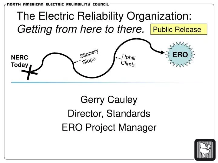 the electric reliability organization getting from here to there