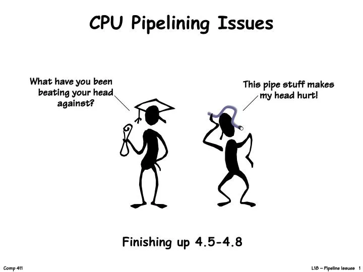cpu pipelining issues
