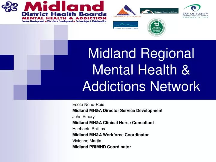 midland regional mental health addictions network